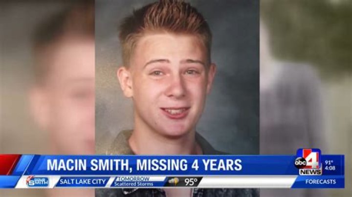 Utah Macin Smith Missing Update 2024 Is He
